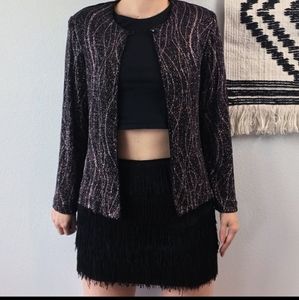 Modern Vintage Ouida Shimmery Cardigan Jacket
